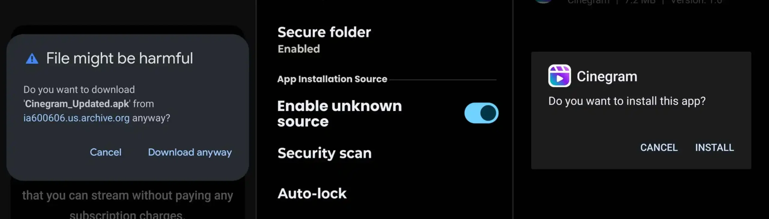 Cinegram installation Guide